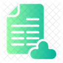 File Files And Folders Cloud Computing Icon