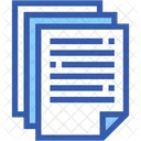 File Paper Office Meterial Icon