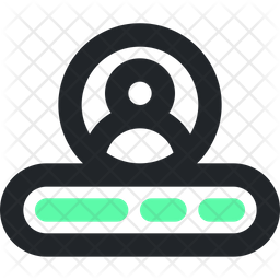 File Access Icon - Download in Dualtone Style