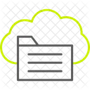 File Access Access Cloud Icon