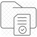 File Access Thinline Icon Icon
