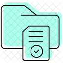 File Access Color Shadow Thinline Icon Icon