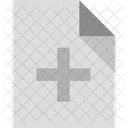 File-add-grey  Icon