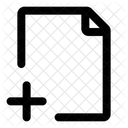 Document Add File Icon