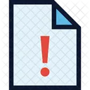 File Document Warning Icon