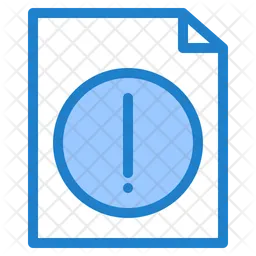 File Alert  Icon