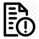 File Alert  Icon