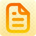 File Alt Text File Document Symbol