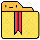 File And Folder Document Bookmark Icon