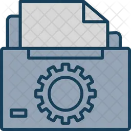 File and folders Icon - Download in Dualtone Style