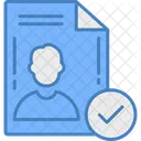 File Approved Document Icon