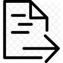 File Arrow  Icon