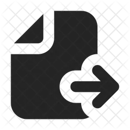 File Arrow Right  Icon