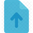 File Arrow Up Document Arrow Icon