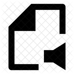 File Audio  Icon