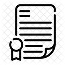 License Patent Certification Icon