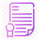License Patent Certification Icon