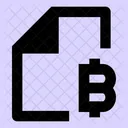 File Bitcoin Icon