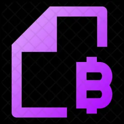 File-bitcoin  Icon