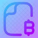 File-bitcoin  Icon