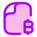 File-bitcoin  Icon