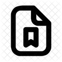 File Bookmark Icon