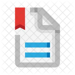 File Bookmark  Icon