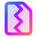 File Broken  Icon