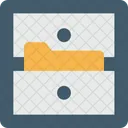File Cabinet Drawer Icon