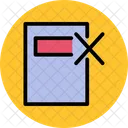 File Cancel Email App Icon