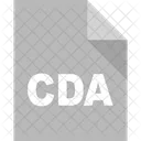 File Cda File Document Icon