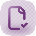 File Check Ou Lc Icon