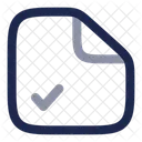 File Check Document Check Icon