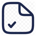 File Check Document Check Icon