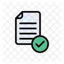 File Checked Certified Icon