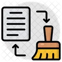 File Clean File Remove Document Cleac Icon