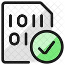 File Code Check Streamline Ultimate Icon