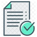 File Completed Confirmation Icon