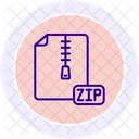 파일 압축 Zip 아이콘