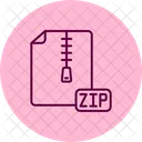 파일 압축 Zip 아이콘