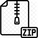 File Compression Zip Icon