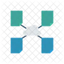 Network Connection Cloud Icon