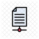 File Document Connection Icon