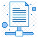 File Connection File Hosting File Network Icon