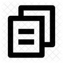 Copy Document Copy Data Icon