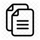File Copy Copy Document Icon