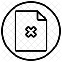 File Corrupt Broken File Broken Icon