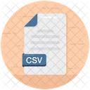 File CSV  Icon