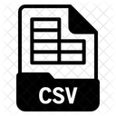 File CSV  Icon