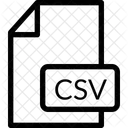 File CSV  Icon